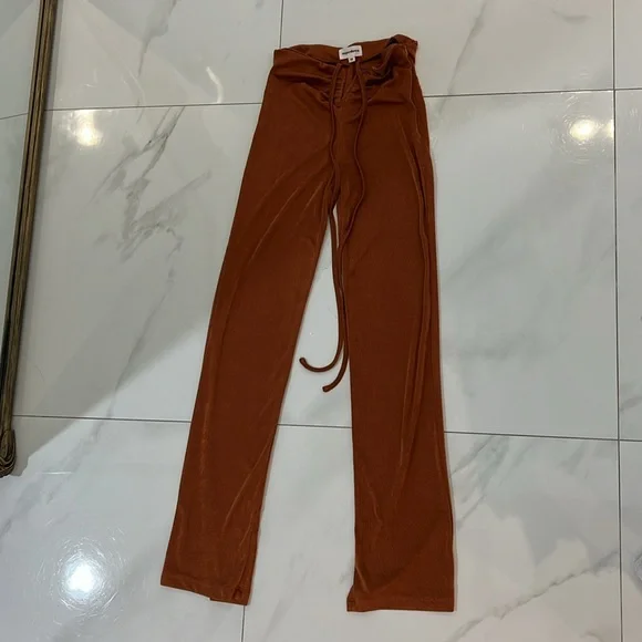 superdown Irene Strappy Pants & Bralette Set in Rust Jumpsuit Revolve XS - Picture 2 of 4